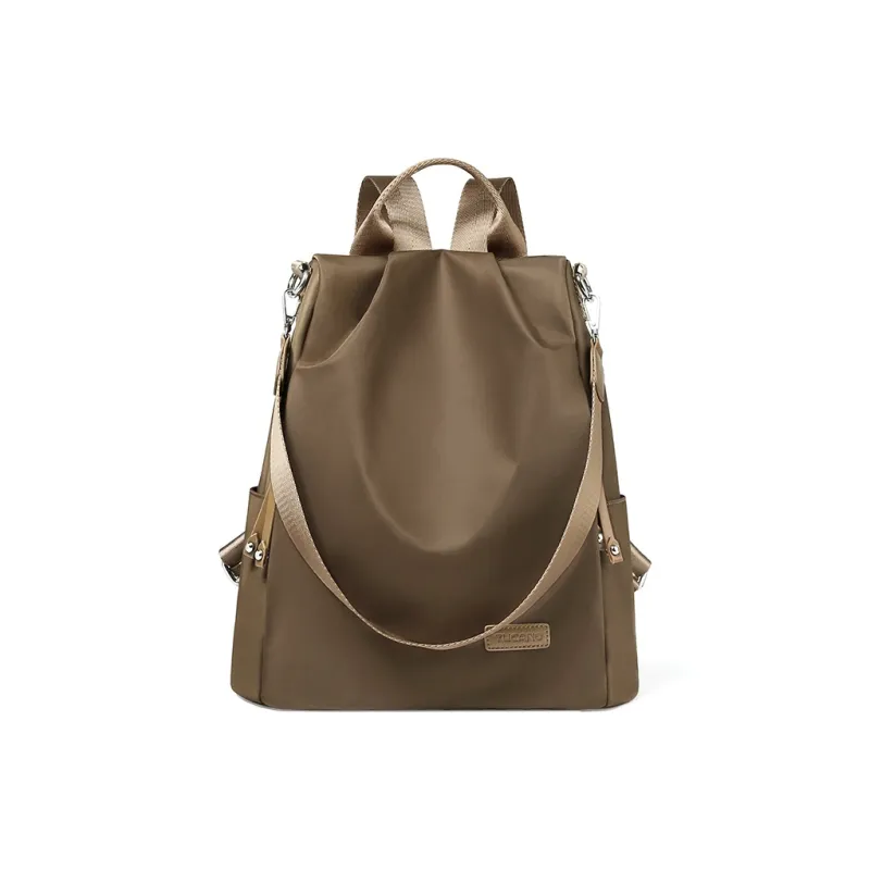 TUCANO Fabric Backpack Tubas Women's Black/Khaki-5