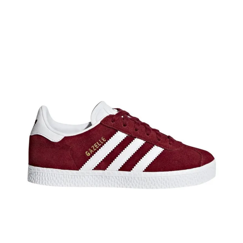 Adidas Originals GAZELLE Anti Slip Wear Resistant Low Top Skateboard Shoes Unisex Red-1