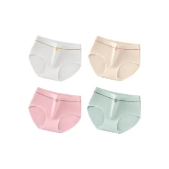 PLANDOO Underpants Women's 4 Pack