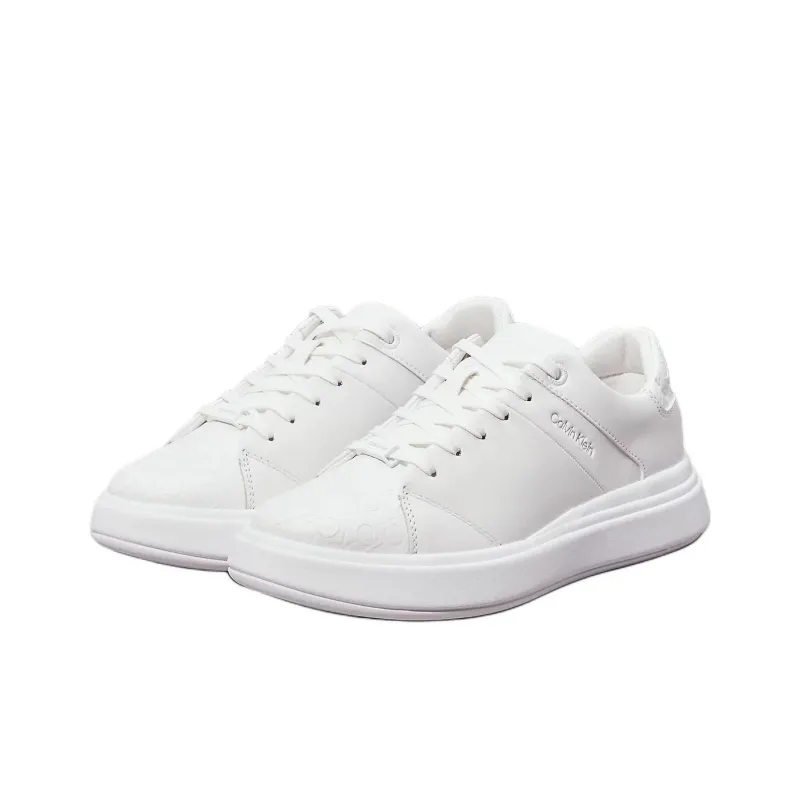 CALVIN KLEIN Low Top Casual Shoes Women's White-2
