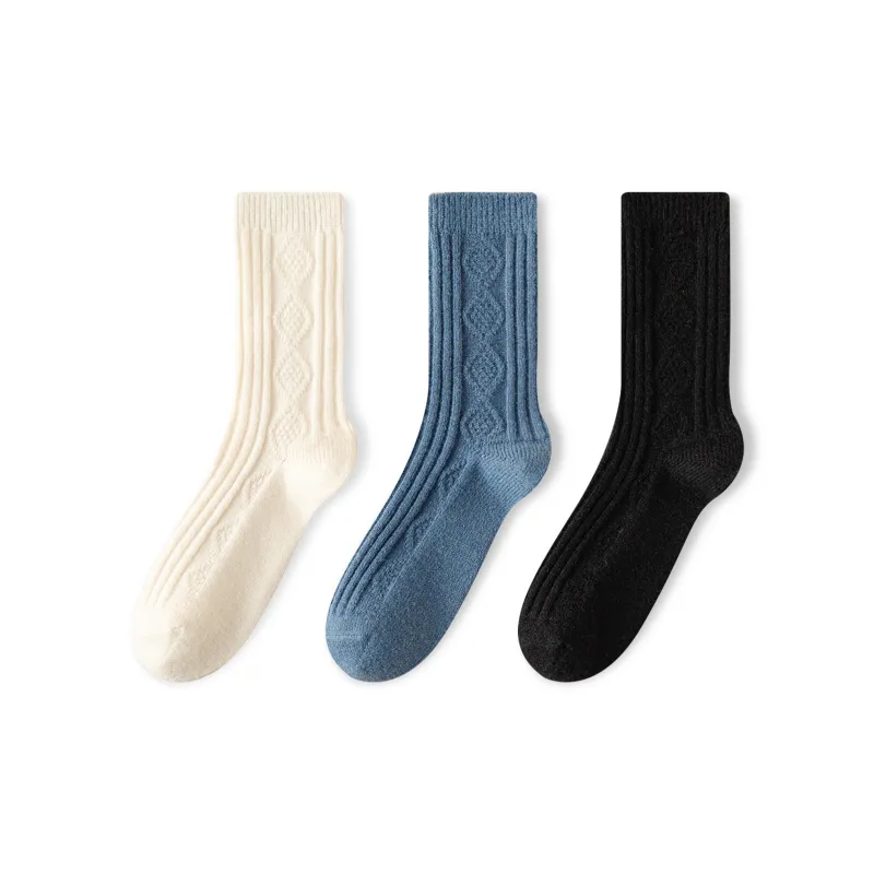 MIIOW Fruit Printing Series Mid Calf Socks Unisex Combo Set-7
