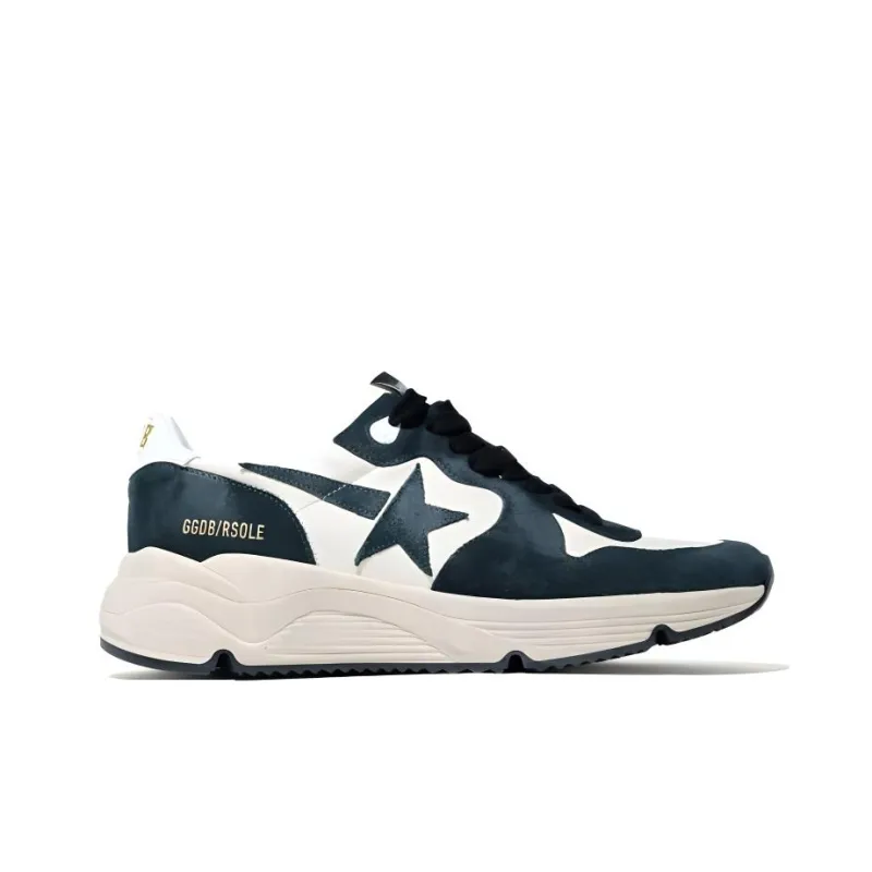 Golden Goose Running Sole Low Top Casual Shoes Men's Green-1