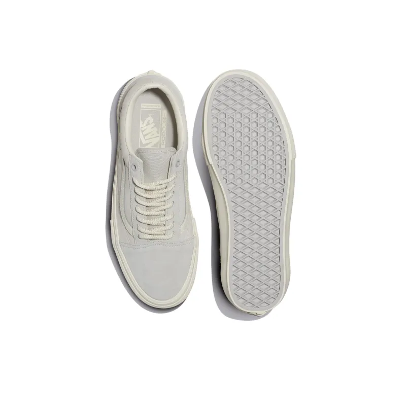 Vans SKATE CLASSICS Anti Slip Wear Resistant Low Top Skateboard Shoes Unisex Gray White-4