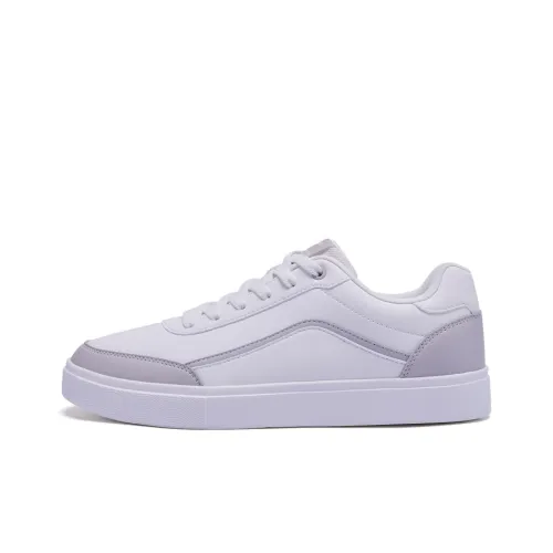 XTEP Skateboard Shoes Men Low-Top Sail White/Dove Gray