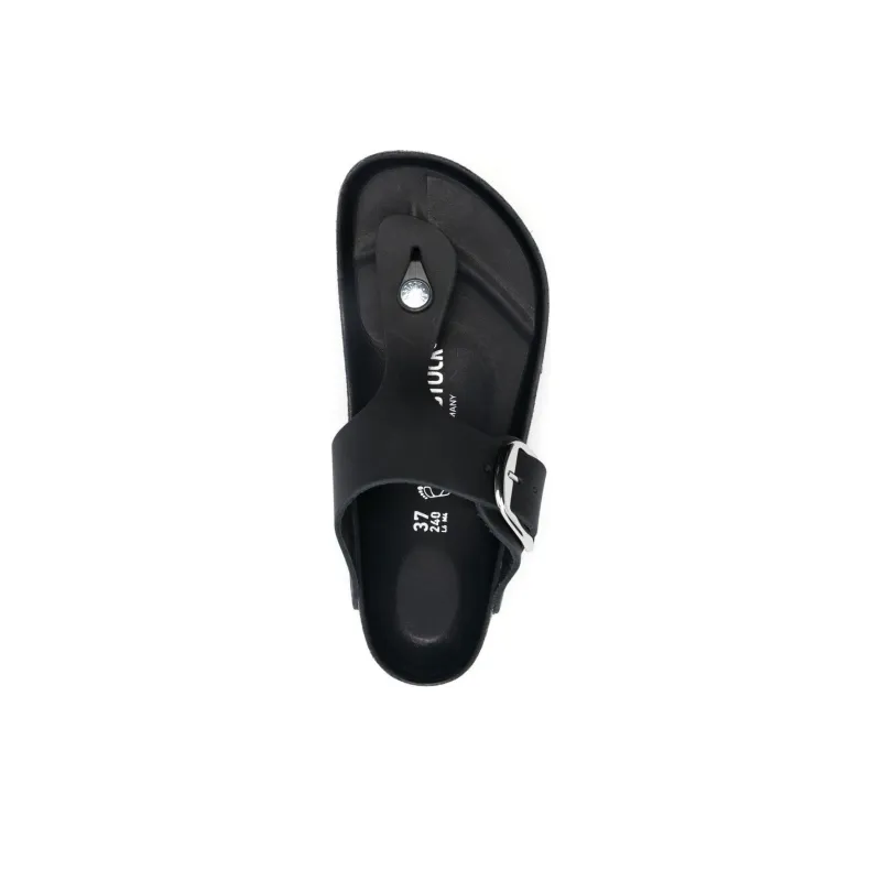 Birkenstock Gizeh Big Buckle Black Women's-4