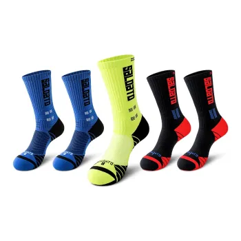 Taste The Color Mid Calf Socks Unisex 5 Pack