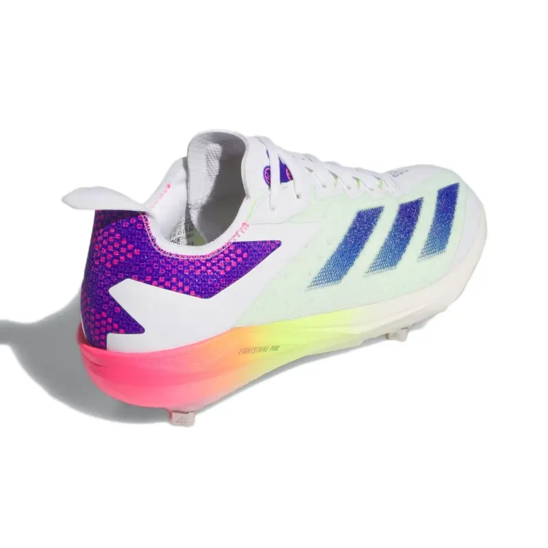 Adidas Adizero Electric+ Warp Speed Cloud White Lucid Blue Lucid Pink-4