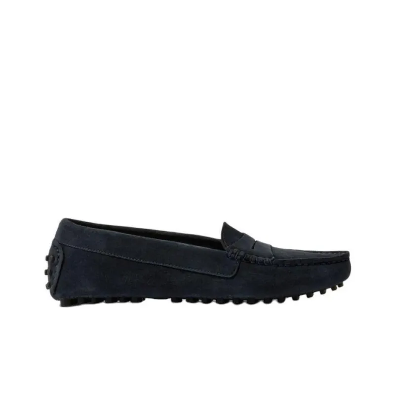 SCAROSSO Ashley Suede Loafers Women's-1