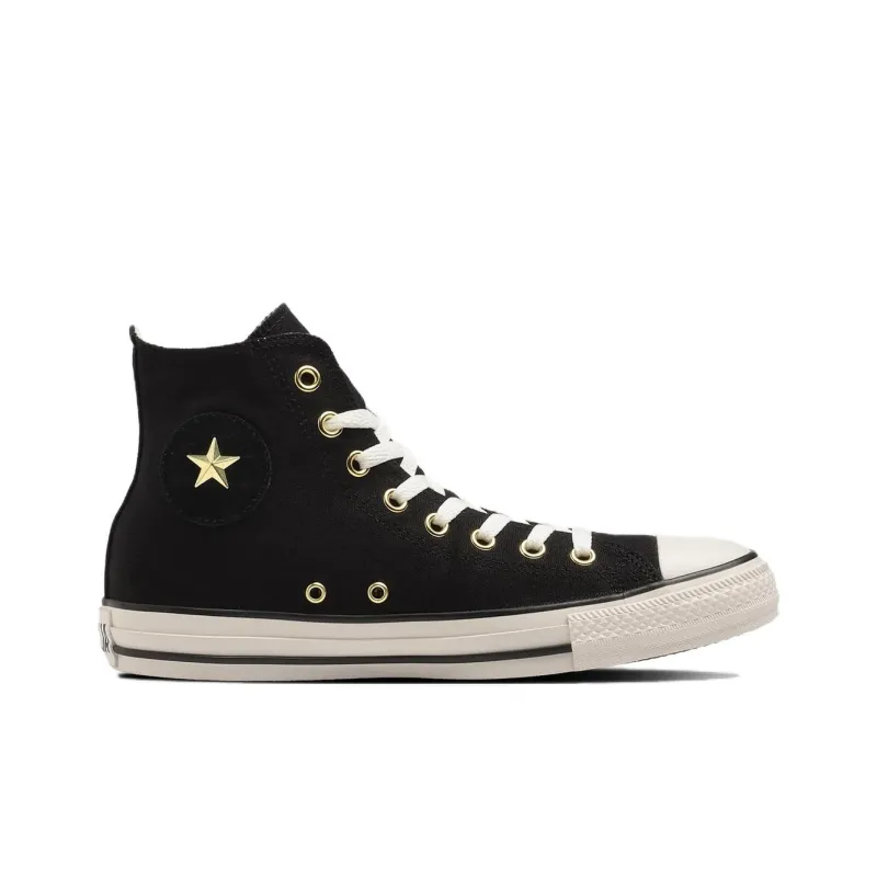 Converse All Star Anti Slip Wear Resistant High Top Canvas Shoes Unisex Black-1