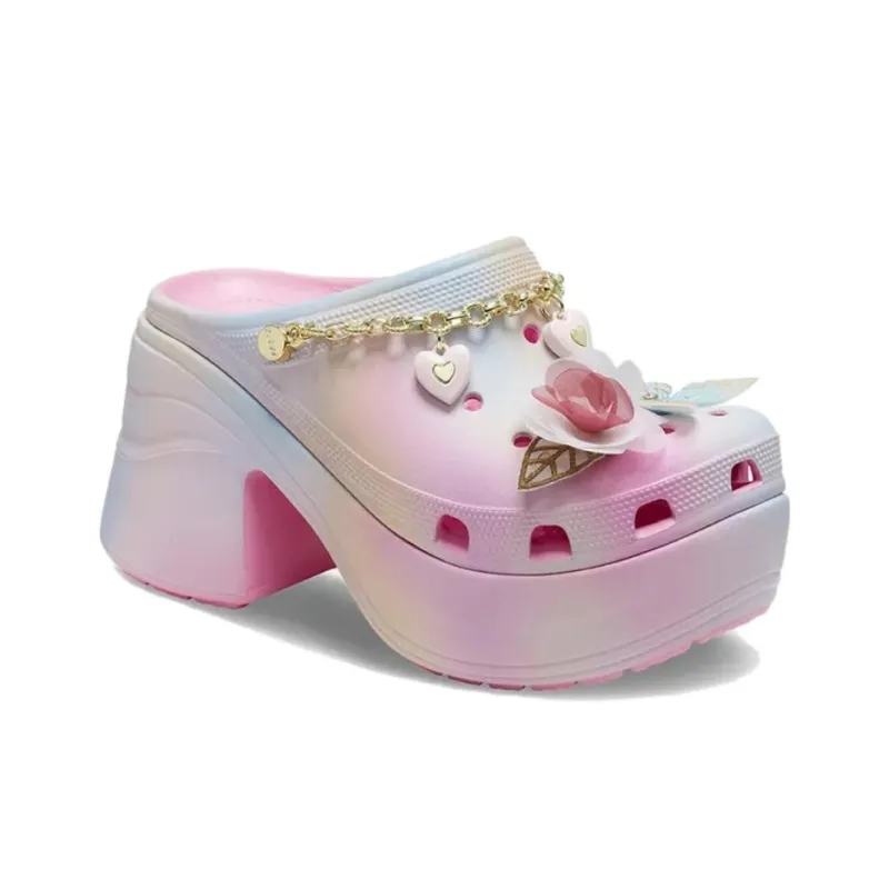 Crocs Siren Clog Clogs 9.2cm Women's Pink-2