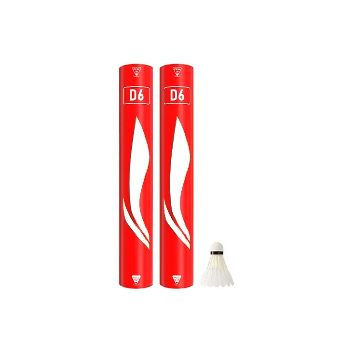 LiNing D6 Duck Feather Shuttlecock 12 Pack Duck Feather Shuttlecocks-2