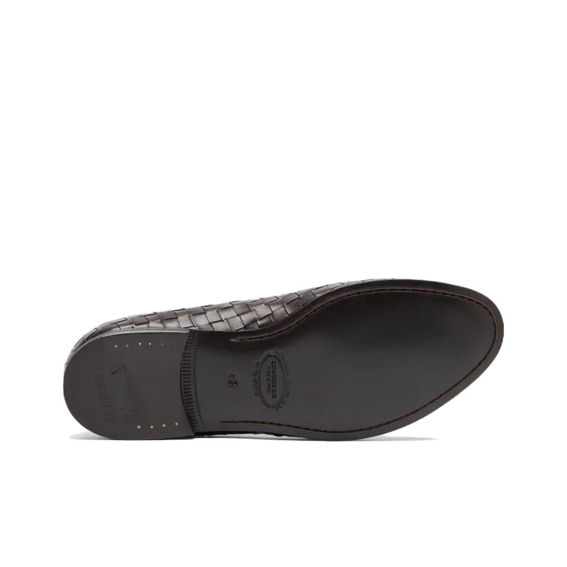 SCAROSSO Vittorio Interwoven Designed Loafers-4