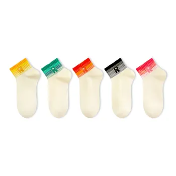 Taste The Color Mid Calf Socks Women's 5 Pack