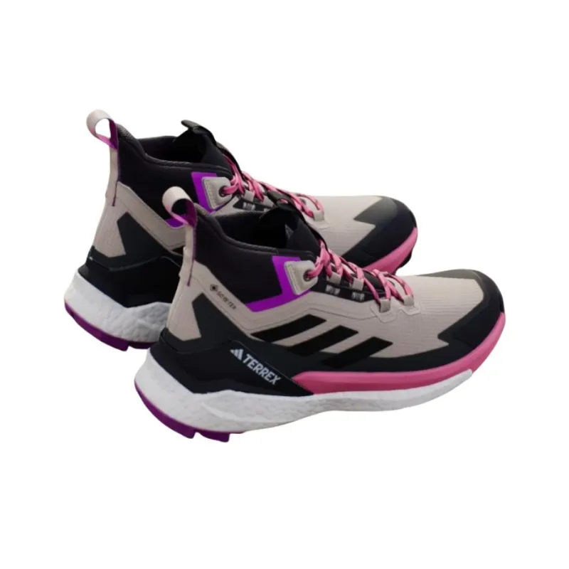 Adidas Terrex Free Hiker 2.0 Gore Tex Wonder Beige Pink Fusion Aurora Black Women's-3