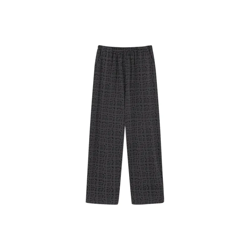 Qin Jing Pajama Set Men's Gift Box Set Dark Gray-2