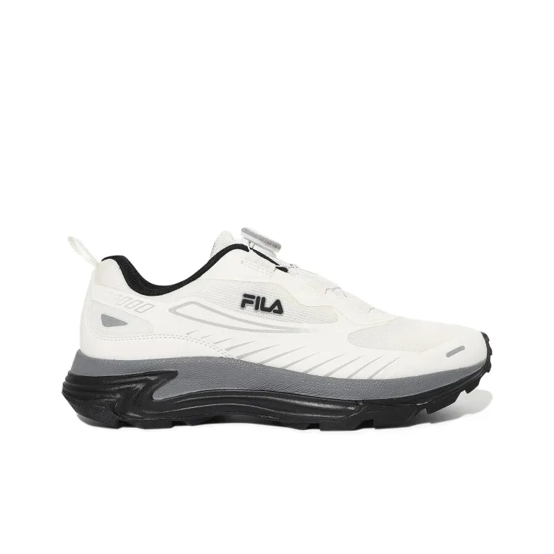 FILA Float Anti Slip Wear Resistant Low Top Running Shoes Unisex White-1