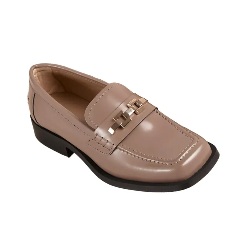 ALOHAS Loafers 3.5cm Women's Light Brown-2