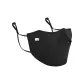 [Eye Protection]Mù Black, Sun Protection Face Mask