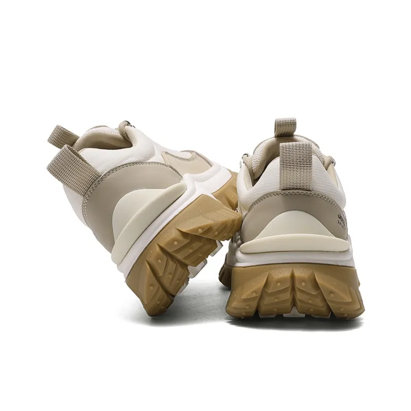 JEEP SPIRIT Slip-Resistant Low-Top Support Height Enhancement Women's Beige Casual Shoes-15