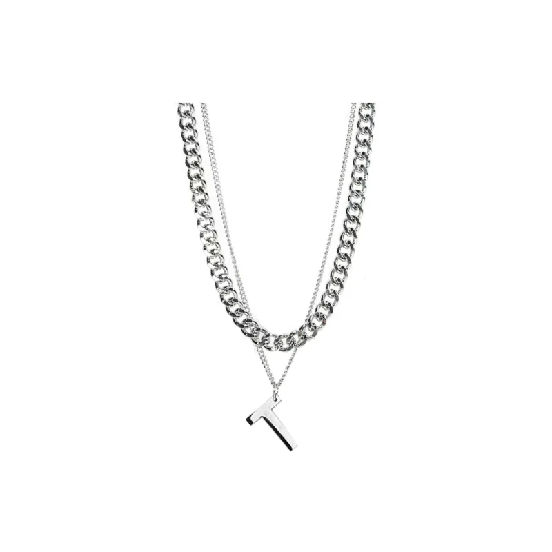 IOTS Silver Plated Necklaces Unisex-18