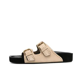 ISABEL MARANT Slide Slippers Women's Beige