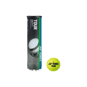 YONEX TB TR4NPEX Tennis Balls Nylon, Wool, Polyester Match Ball Competition Yellow