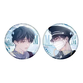 KUAIKAN 'Little Mushroom' Chunlin Flower Banquet Collection Badge Set Badges