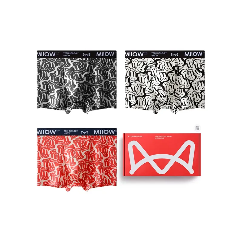 MIIOW Underpants Men's Box 3 Pack-5