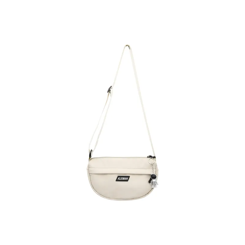 OUZIHUANG Nylon Crossbody Bag Regular Unisex Black/Blue/Orange/White/Green-3