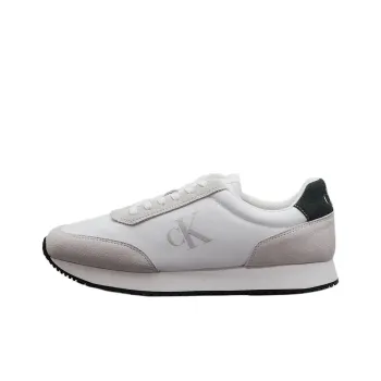 CKJ CALVIN KLEIN JEANS Low Top Casual Shoes Men's White