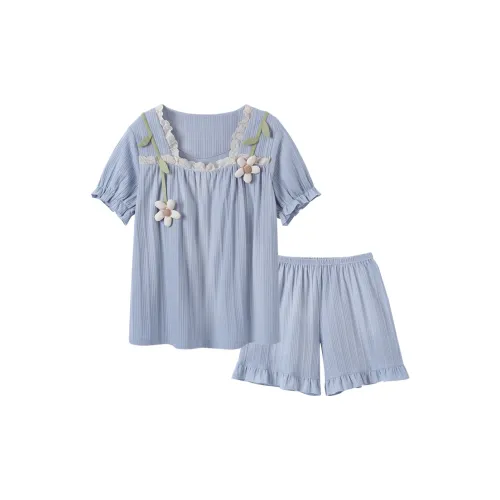 William Pajama Set Women's Blue