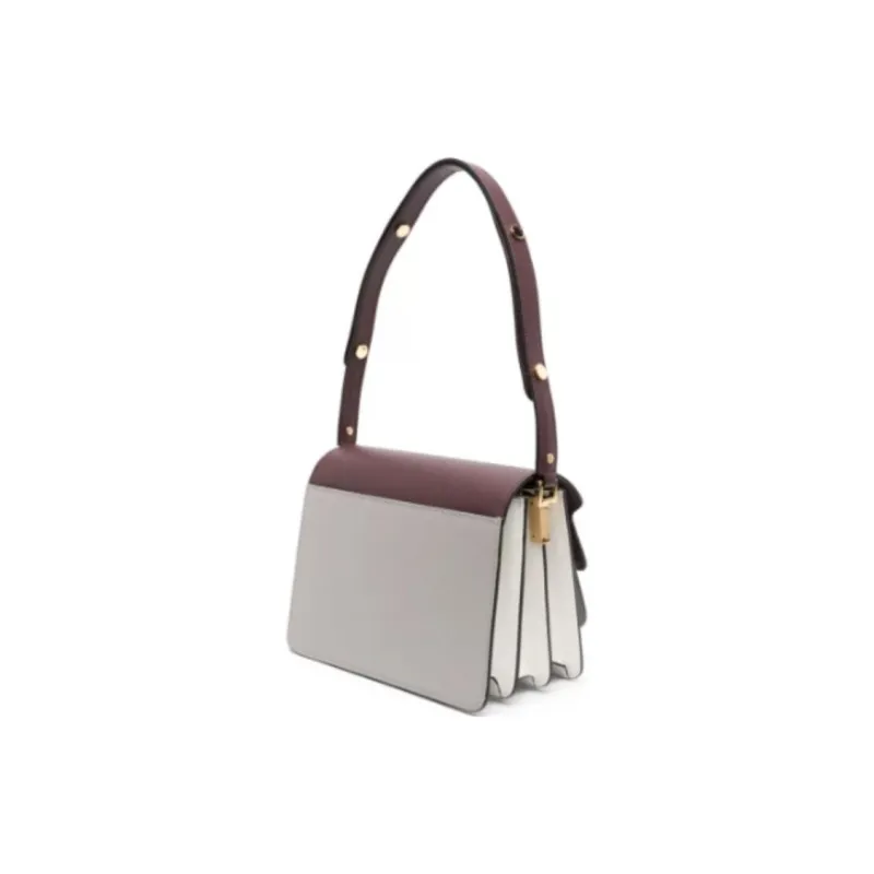 MARNI Trunk Colour Block Foldover Top Tote Bag-1