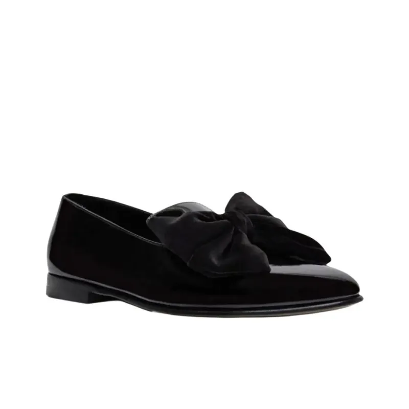 MANOLO BLAHNIK Janser Loafers Men's Black-2