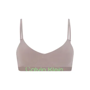 CALVIN KLEIN Bra Women's Gray Coffee