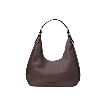 MICHAEL KORS Cow Leather One Shoulder Handbag Small Size Women's Chocolate
