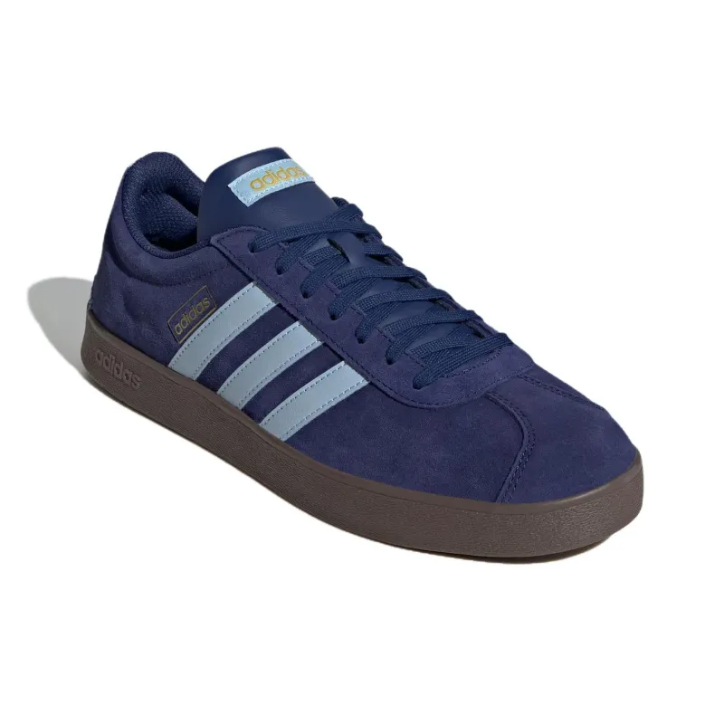 Adidas Neo VL Court 2.0 Low Top Skateboard Shoes Unisex Blue-2