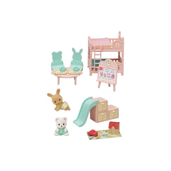 Sylvanian Families Baby Activity Room Dolls Plush Doll Small Size Tall