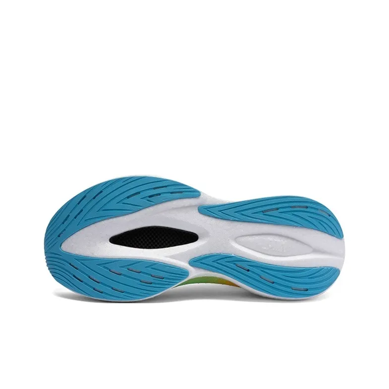 LPMX Breathable Lightweight Rebound Low Top Long Distance Running Running Shoes Men's White-5