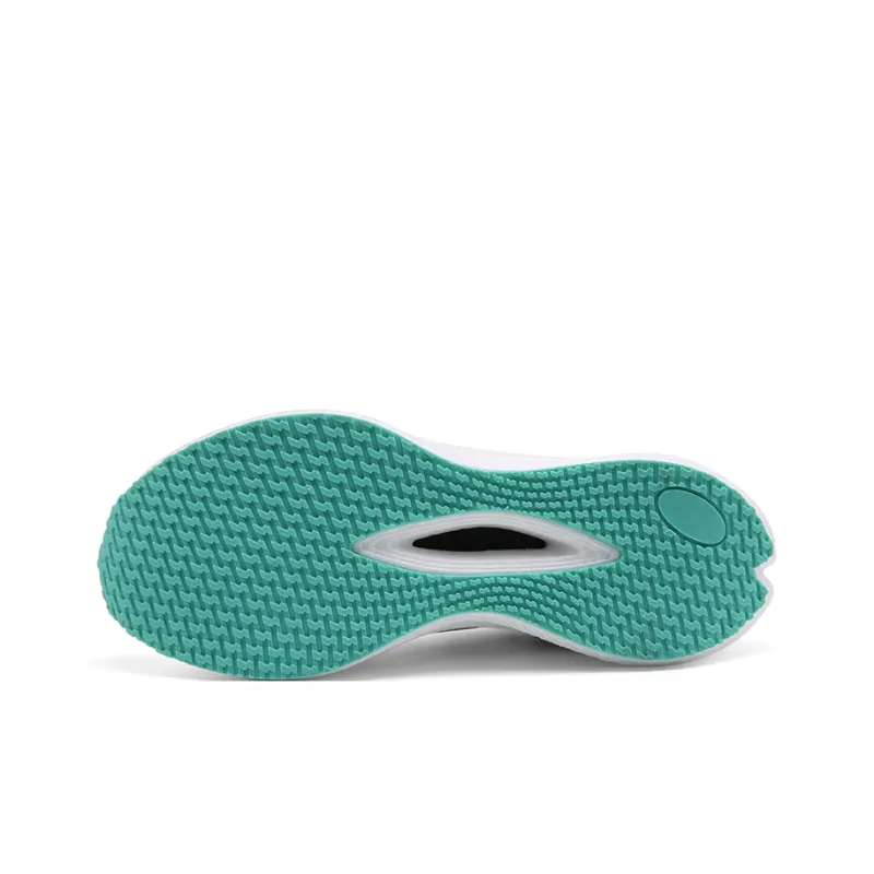 Qing Pao Running Shoes Men Low Top Green-5