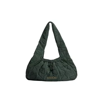 Patou Large Le Biscuit Shoulder Bag