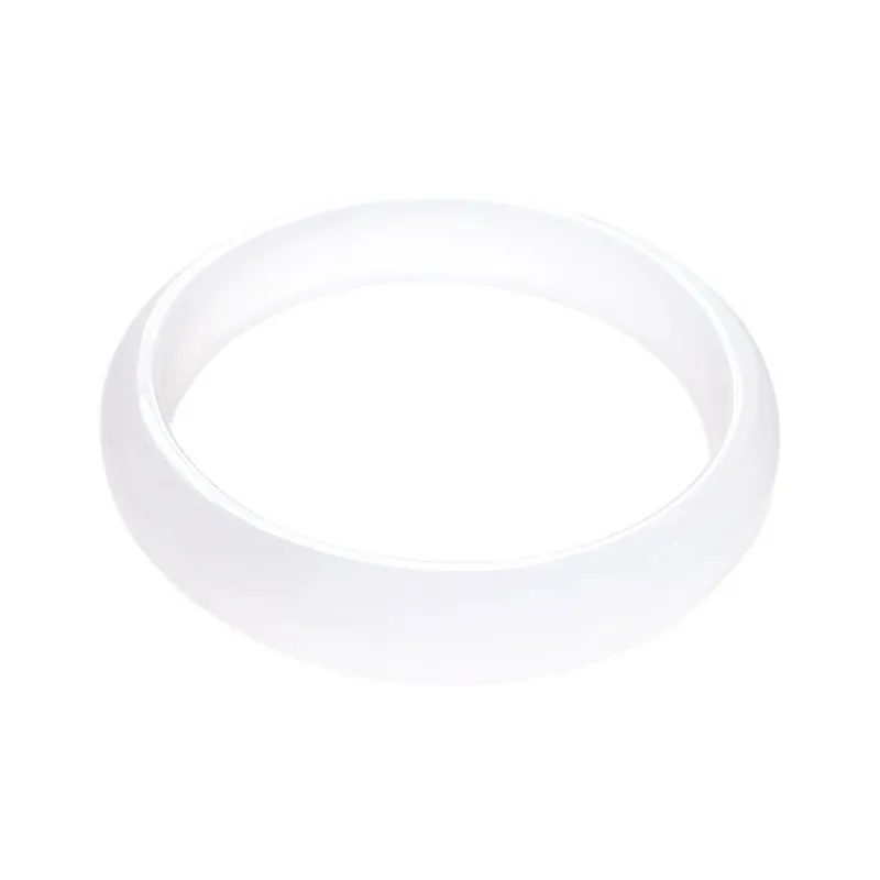 Welcome To The Treasure Chalcedony Versatile Elegant Jade Oval Bangle Unisex-1