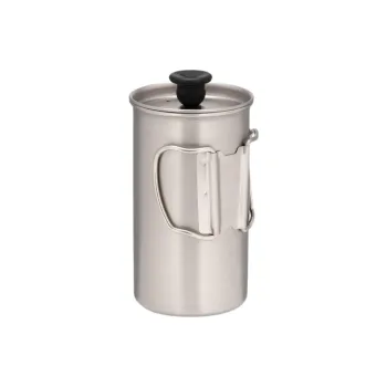 Snow Peak Outdoor Water Equipment Outdoor Water Bottle 830ML Stainless Steel Titanium 8.2*14cm