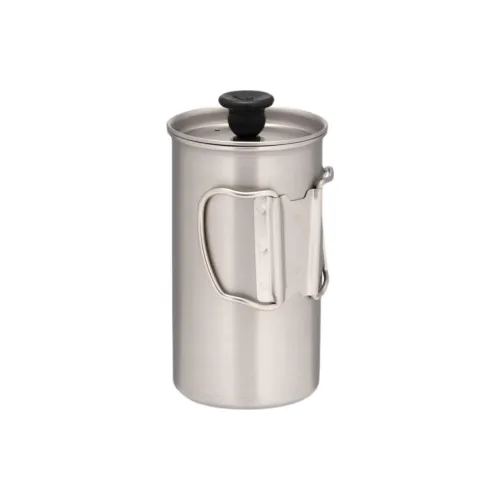 Snow Peak Outdoor Water Equipment Outdoor Water Bottle 830ML Stainless Steel Titanium 8.2*14cm