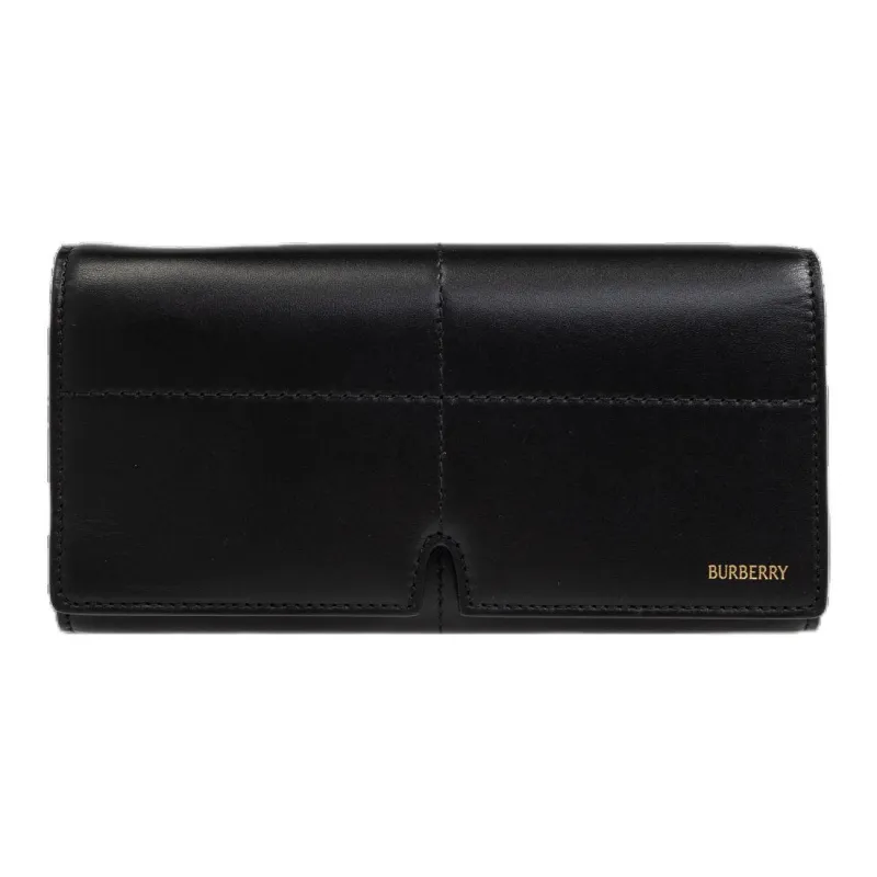 Burberry Logo lettering Leather Wallet-0