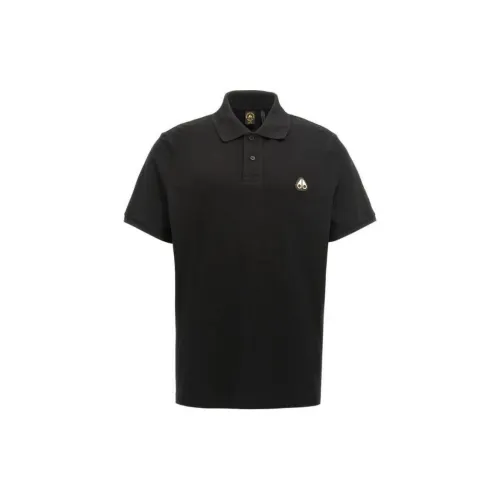 Moose Knuckles Polo Shirts Men Black