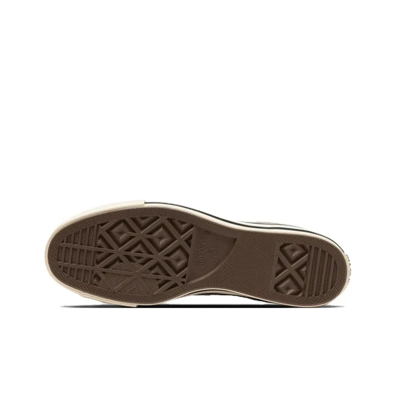 Converse All Star Anti-Slip Wear-Resistant High-Top Canvas Shoes Unisex Coffee Brown-6