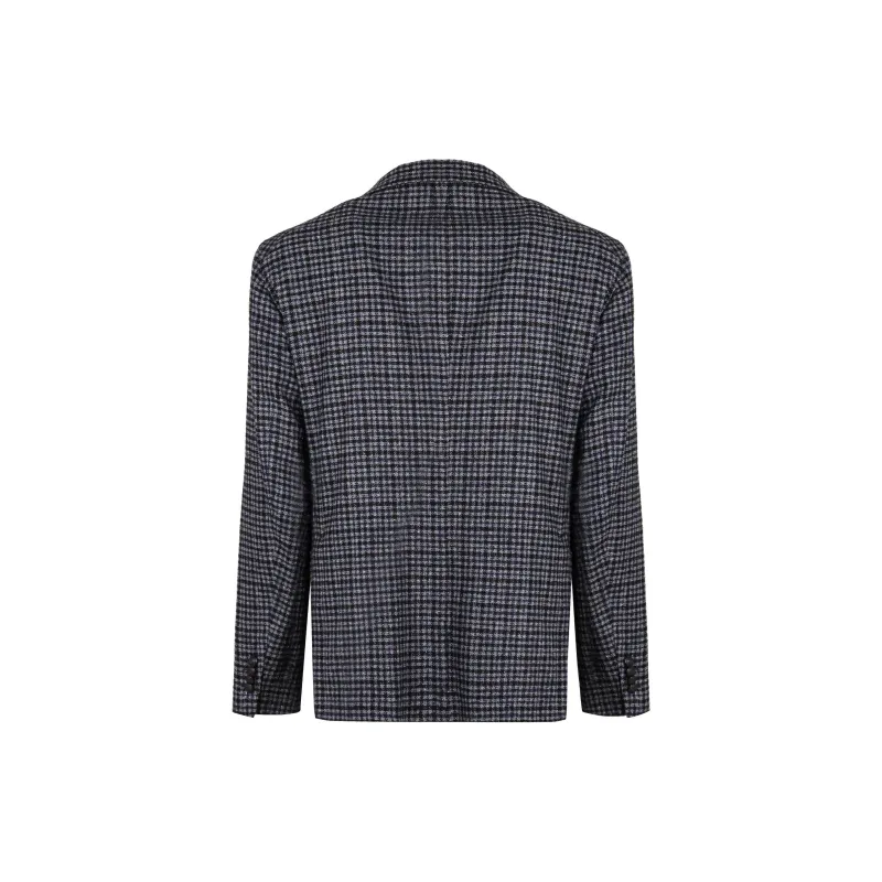 Tagliatore Houndstood Single breasted Blazer-1