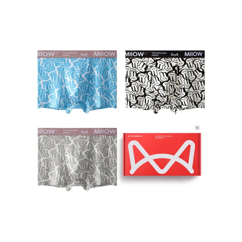MIIOW Underpants Men's Box 3 Pack-7