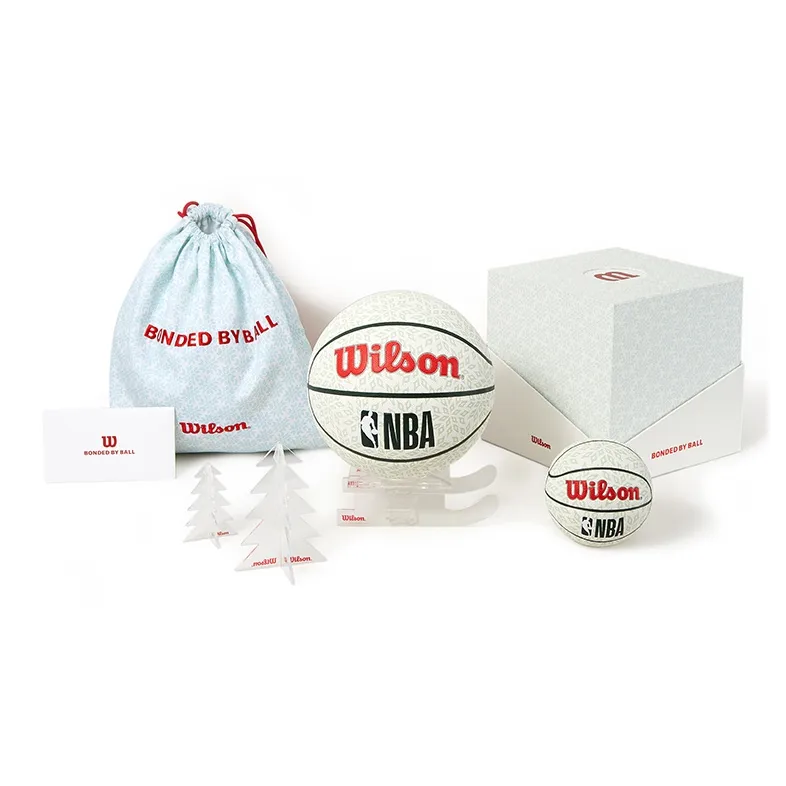 Wilson NBA Series PU Basketball White Size 7 Ball Training Unisex-6