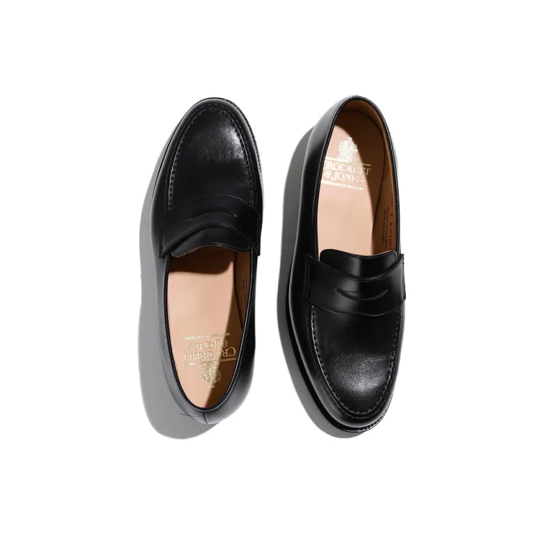 CROCKETT & JONES Boston Loafers Men's Black-3